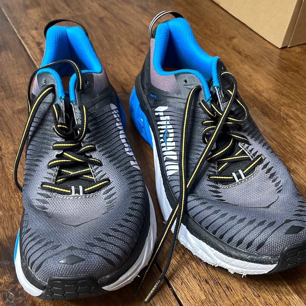 Mens Hoka one one  stability running shoes
